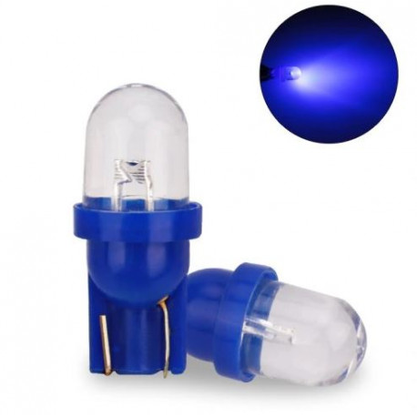 LED car light bulb W5W T10 FLUX blue INTERLOOK