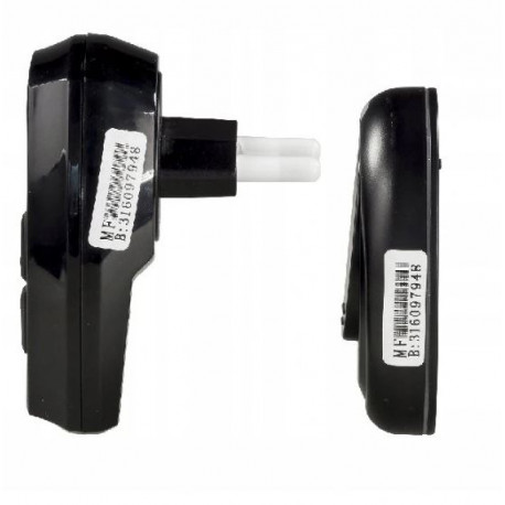 Dzwonek bezprzew. 230V ST-960 BLUES czarny Zamel