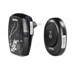 Wireless bell. 230V ST-960 BLUES black Zamel