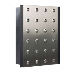 Bell Gong TYP-411VDE 230V inox/black Zamel