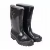 L3070144 men&#39;s black PVC wellingtons size 44 LAHTI