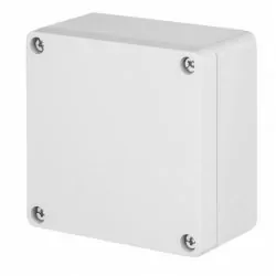 Industrial flush mounted hermetic box 105x105x66 IP65 2701-00 ELEKTROPLAST