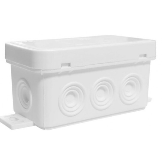 White flush box 80x45x41 IP54 038-01 ViPlast