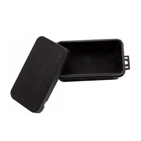 Puszka czarna n/t 80x45x41 IP54 038-05 ViPlast