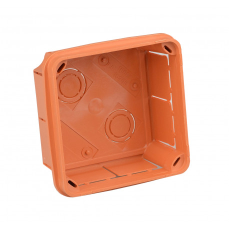 Flush mounted box 92x92x45 screwed OL.10001 Pawbol
