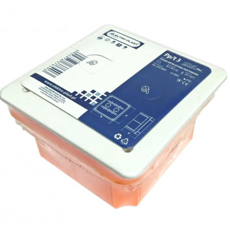 Flush box 96x96x62mm Pp/t 11.3 ELEKTROPLAST