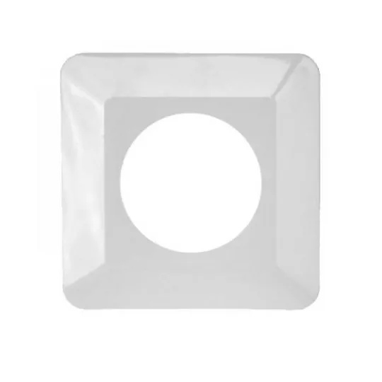 Wall cover single white 090/W OSX-910 Zamel