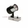 Lampa kinkiet VERDI-1 czarny chrom żółty GU10 Vitalux