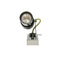VERDI-1 black chrome yellow GU10 wall lamp Vitalux
