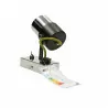 Lampa kinkiet VERDI-1 czarny chrom żółty GU10 Vitalux