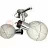 IDA-2 wall and ceiling lamp chrome black E14 Vitalux