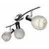 IDA-3 wall and ceiling lamp chrome black E14 Vitalux