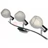 IDA-3 wall and ceiling lamp chrome black E14 Vitalux