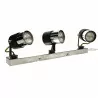 VERDI-3 black chrome yellow GU10 ceiling wall lamp Vitalux