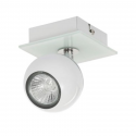 Wall lamp MATT-1R W/CH white-chrome GU10 50W Vitalux