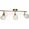 Lampa plafon kinkiet DAVID-3 AB stare złoto Vitalux