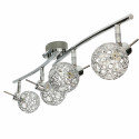 BERGEN-4 chrome 4xG9 ceiling lamp Vitalux