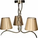 ROCCA-3 antique/brass ceiling lamp 3xE27 Vitalux