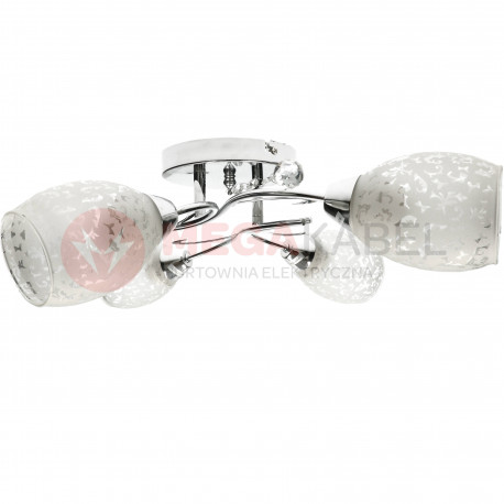 Lampa sufitowa IDALIA-4 chrome E27 4x60W Vitalux