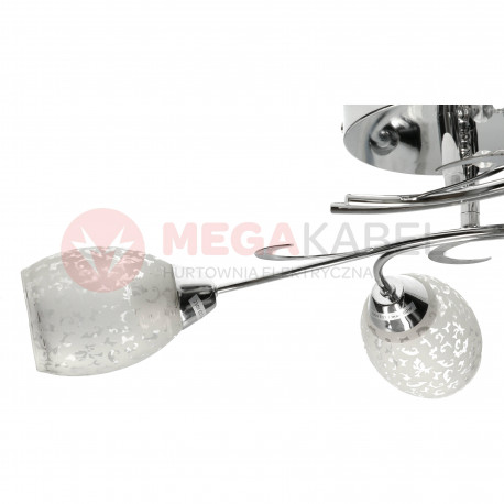 Lampa sufitowa IDALIA-4 chrome E27 4x60W Vitalux