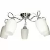 VERONA-5 chrome 5xE27 living room ceiling lamp Vitalux