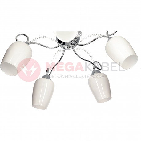 Lampa sufitowa do salonu VERONA-5 chrom 5xE27 Vitalux