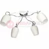 VERONA-5 chrome 5xE27 living room ceiling lamp Vitalux