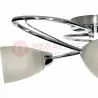 MELANIA-3 chrome plafond lamp 3xE27 Vitalux