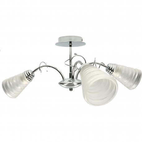 GRENADA-3 chrome 3xE27 ceiling lamp Vitalux