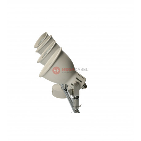 Lampa ścienno-sufitowa NOVUM-4WH biała GU10 Vitalux