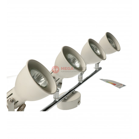 Lampa ścienno-sufitowa NOVUM-4WH biała GU10 Vitalux