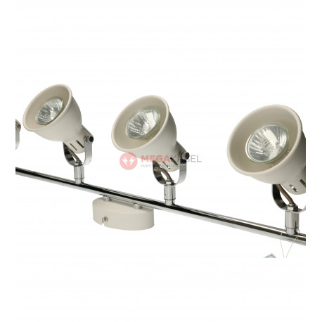 Lampa ścienno-sufitowa NOVUM-4WH biała GU10 Vitalux