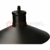 ELIZA I retro black metal E27 pendant lamp Vitalux