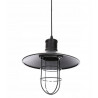 ELIZA I retro black metal E27 pendant lamp Vitalux