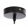 ELIZA I retro black metal E27 pendant lamp Vitalux