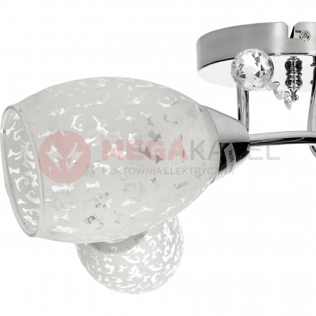 Lampa sufitowa IDALIA-5 chrome E27 5x60W Vitalux