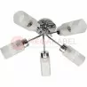 ASPEN-5 chrome 5xE27 plafond lamp by Vitalux