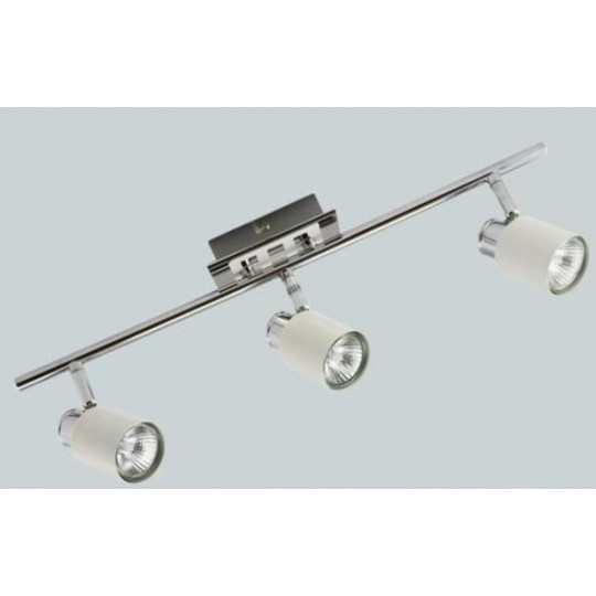 MARTIN-3 W/CH white chrome 3xGU10 ceiling lamp Vitalux