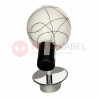 IDA-1C chrome/black E14 wall lamp Vitalux