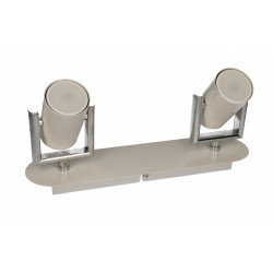 Lampa ścienno-sufitowa ROLAND-2W biała 2xGU10 Vitalux