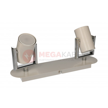 Lampa ścienno-sufitowa ROLAND-2W biała 2xGU10 Vitalux