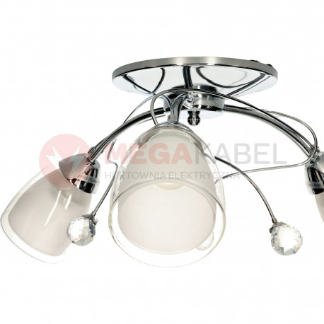 Lampa sufitowa MACARENA-3 chrom 3xE27 Vitalux