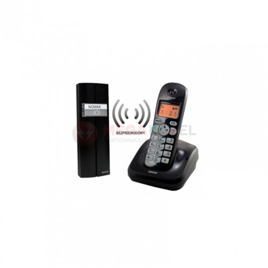 Wireless door phone CL-3624 black ORNO