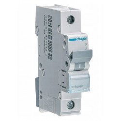 MBN125E 1P Hager B 25A overcurrent circuit breaker
