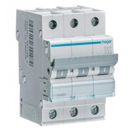 MCN350E 3P C 50A overcurrent circuit breaker HAGER