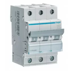 Wyłącznik nadprądowy 3F MCN310E C 10A HAGER