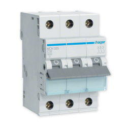 MCN332E 3P C 32A overcurrent circuit breaker HAGER