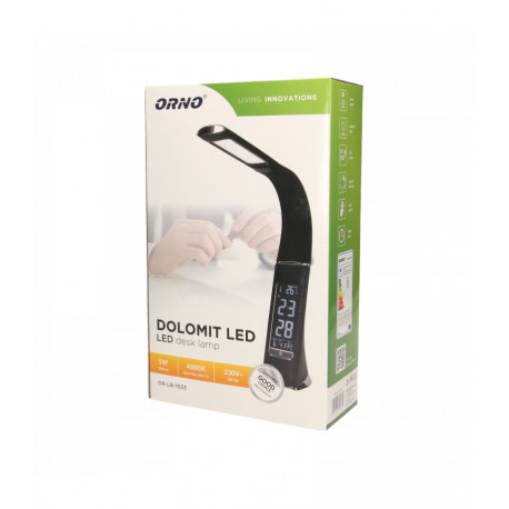 Lampka biurkowa skórzana LED 5W DOLOMIT OR-LB-1533/B  TIROSS
