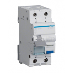 HAGER residual current circuit breaker ADC910D 2P B10A.