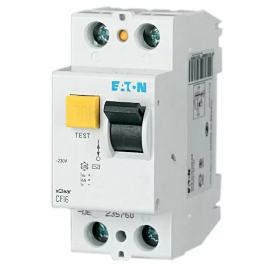 Wyłącznik róznicowopradowy 2P 40/0,03A CFI6 AC EATON Wyłącznik róznicowopradowy 2P 40/0,03A CFI6 AC EATON